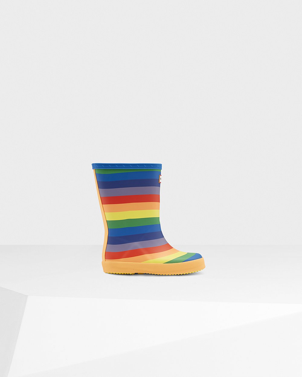 Botas de Lluvia Hunter Niños - Original First Classic Rainbow - Multicolor - EDFATJR-06